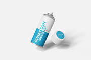 Spray Can Mockup, a Product Mockup by Indah (Thumbnail 6 of 6)
