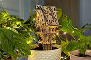 Garden Elf House - Laser Cut Design, an Object Graphic by VectorPainter (Thumbnail 10 of 16)