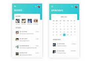 myCare - Health & Medical Mobile App, an UI Kit Template by themelove (Thumbnail 5 of 11)