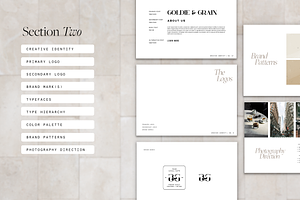 Goldie Brand Style Guide Template