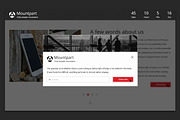Mountpart – Coming Soon PSD, a Websites & App Template by NetGon_Tech's Shop (Thumbnail 3 of 7)