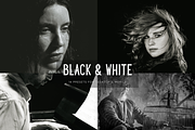14 Black and White Lightroom Presets, a Preset Add-On by RamsaGraphi (Thumbnail 1 of 9)
