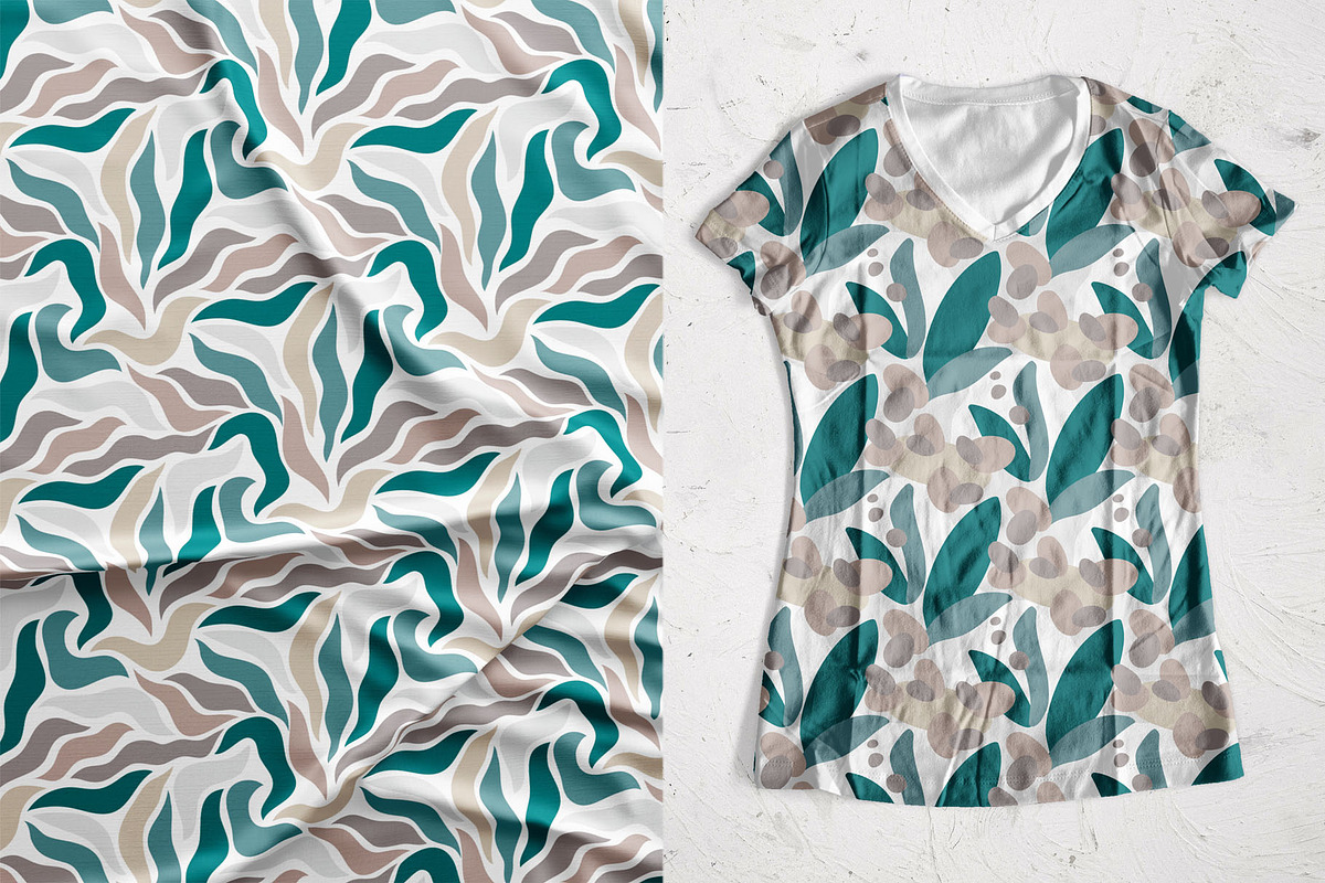 15 abstract patterns, a Pattern Graphic by pineart (Photo 3 of 5)