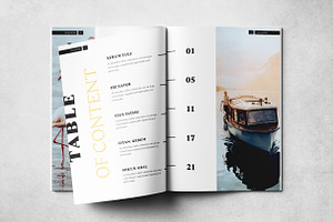 Clean Magazine Layout