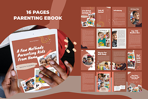 16 Parenting EBook Canva Templates