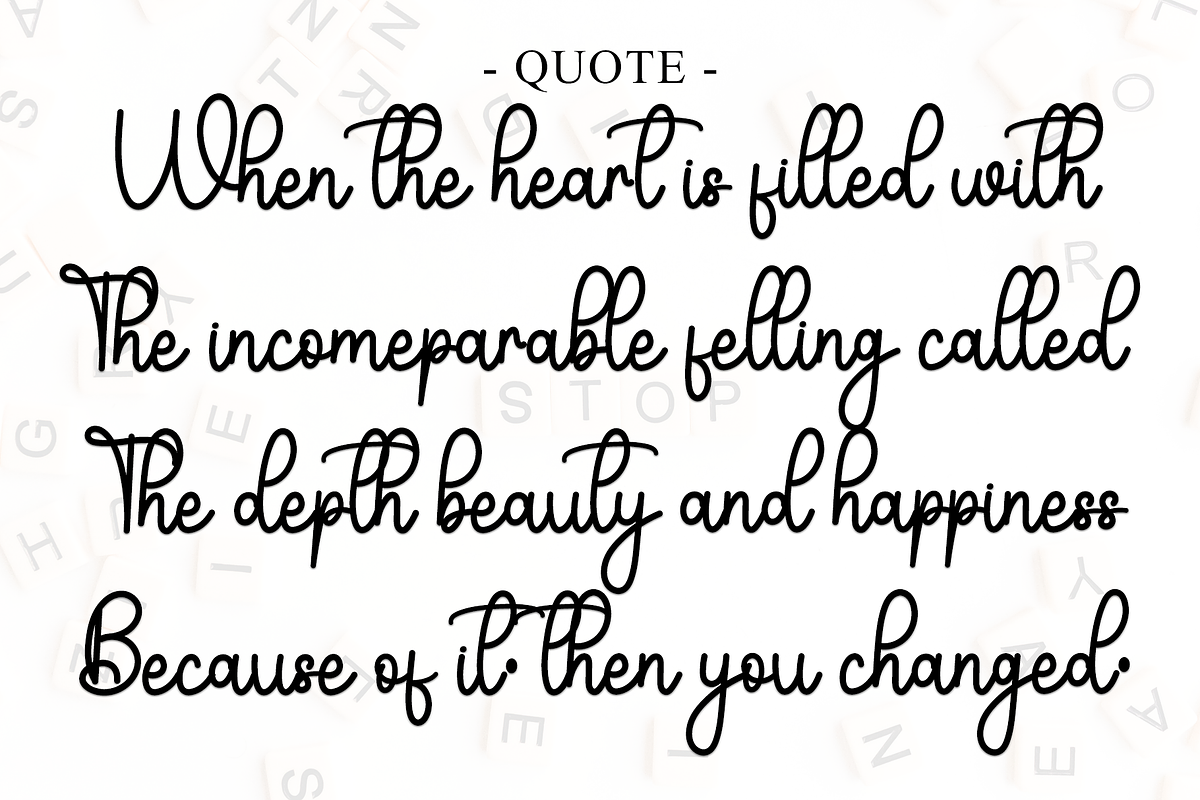 Birthday, a Handwritten Font by InermediaSTUDIO (Photo 3 of 7)