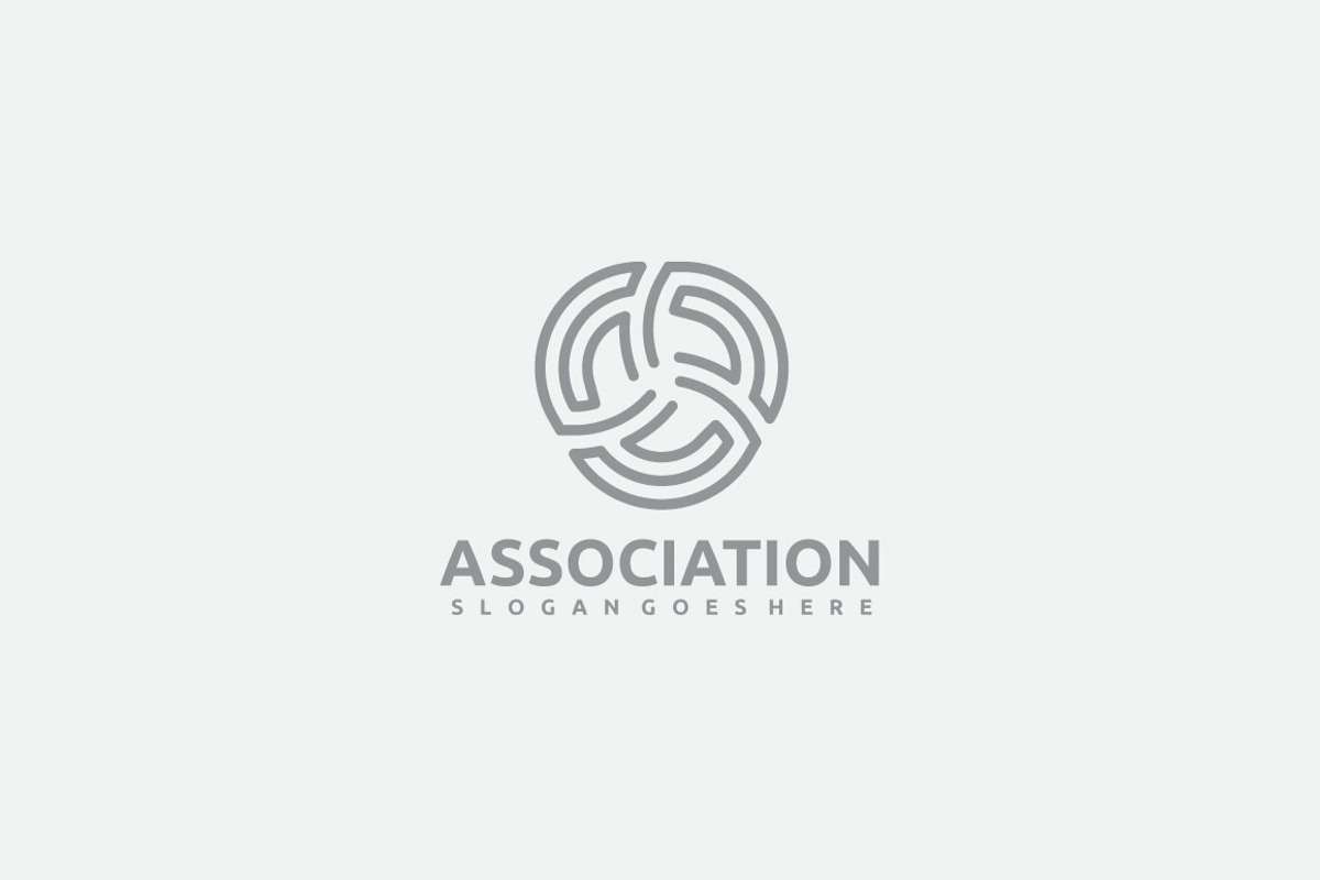Association Colorful Logo, a Branding & Logo Template by 3ab2ou