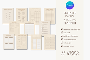 Wedding Planner Canva