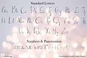 La Parisienne- A Hand Lettered Font, a Script Font by amberrogals (Thumbnail 9 of 10)