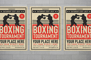 Boxing Tournament Flyer