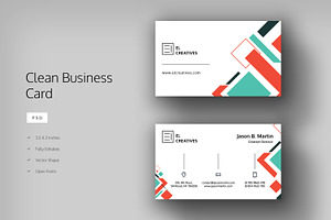 Clean Business Card