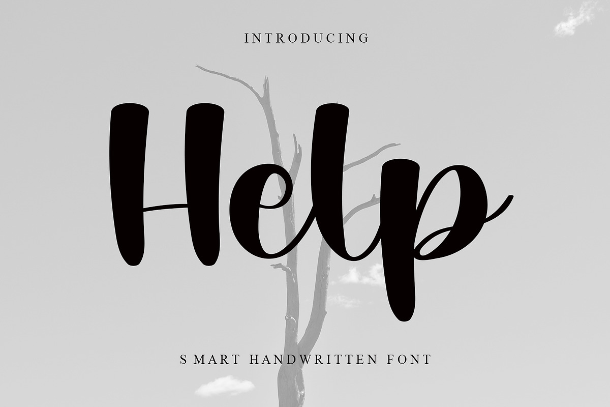 Help, a Handwritten Font by FreshTypeINK (Photo 1 of 6)