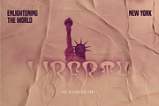 Lamiran - Distorted Wavy Font, a Sans Serif Font by RagamKata (Thumbnail 9 of 12)