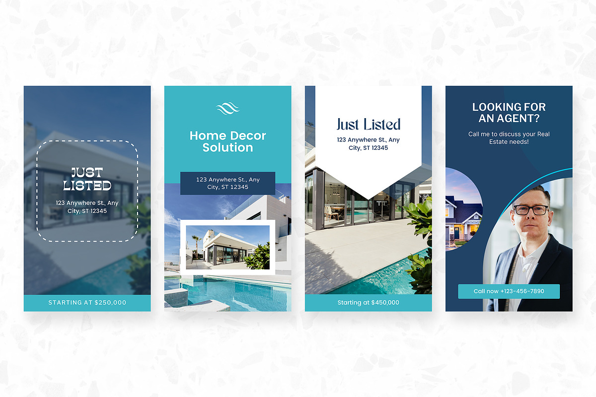 Real Estate Instagram Stories Canva, a Social Media Template by Crevo Studio (Photo 7 of 9)