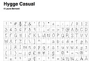 'Hygge Casual' storybook font, a Script Font by Brunch Club Design (Thumbnail 5 of 5)