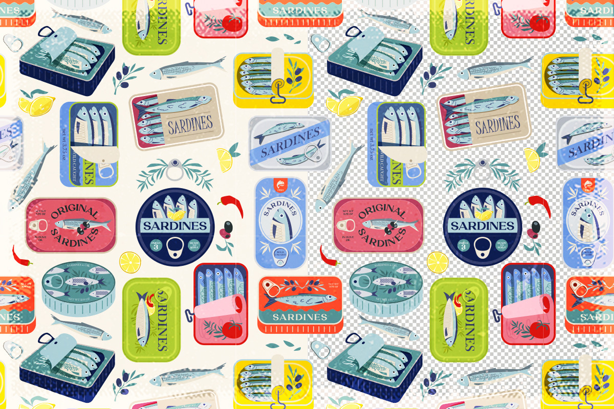 Sardine Cans Vector Graphics, a Graphic by svetlana.belaia (Photo 10 of 11)