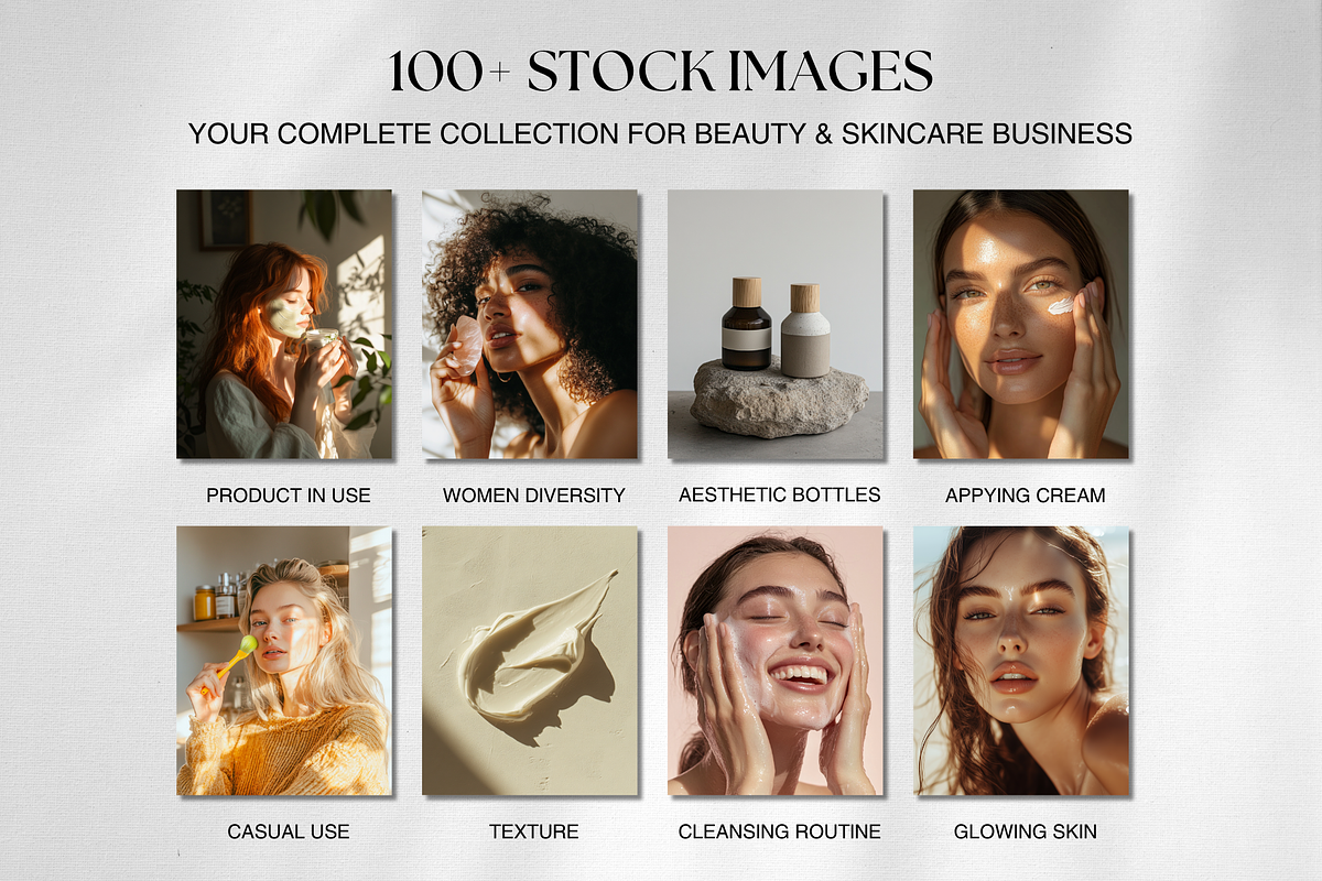 Skincare Instagram Canva Templates, a Social Media Template by DesignsbyMariaStudio (Photo 6 of 10)