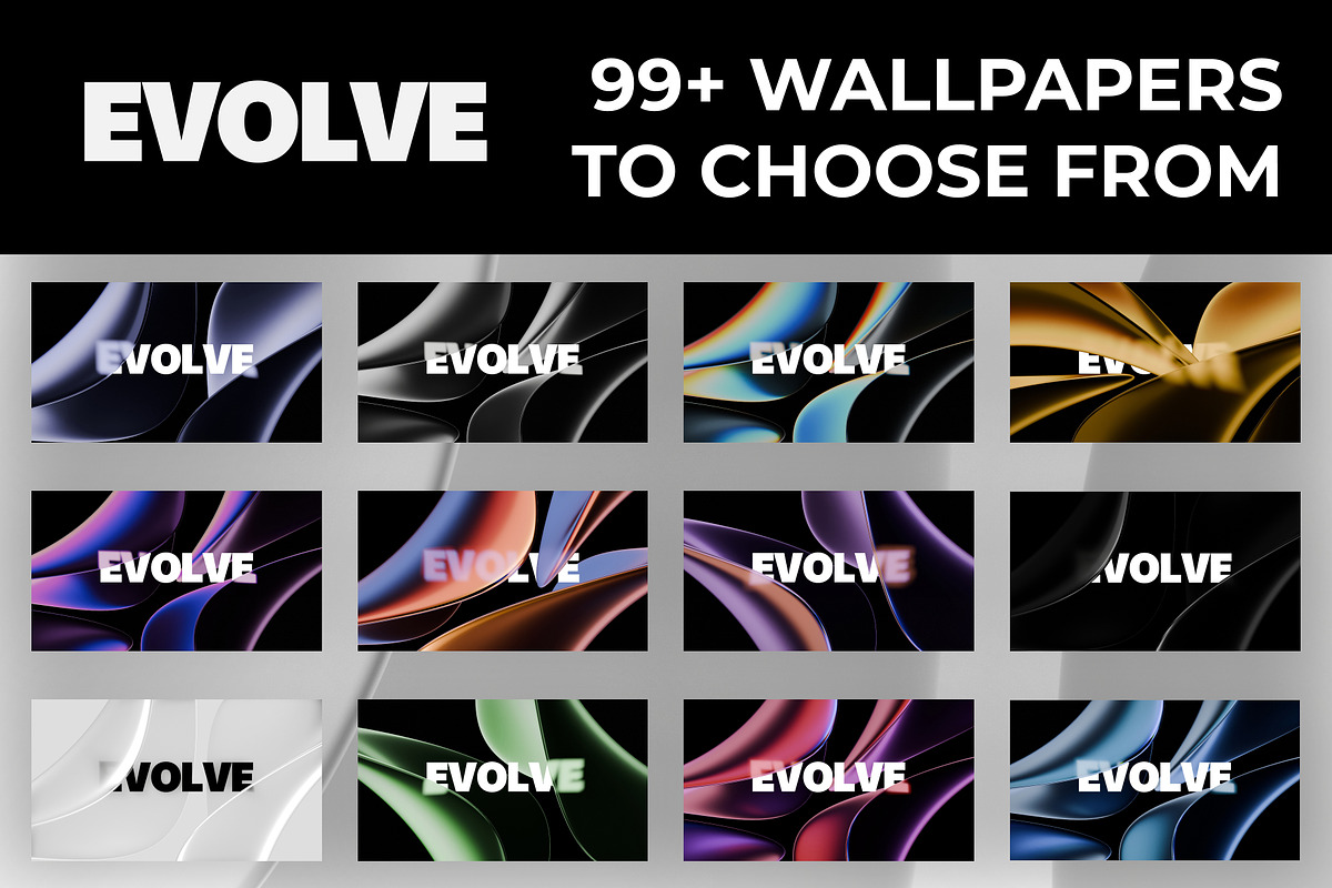 EVOLVE Wallpaper Pack, a Background Graphic by CDS Premium (Photo 3 of 7)