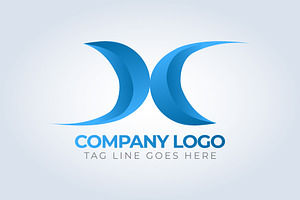 X Letter Company Logo Template, a Branding & Logo Template by arslantanoli