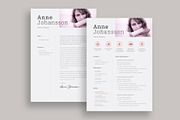 Resume / CV Template, a Resume Template by UX-group (Thumbnail 1 of 5)