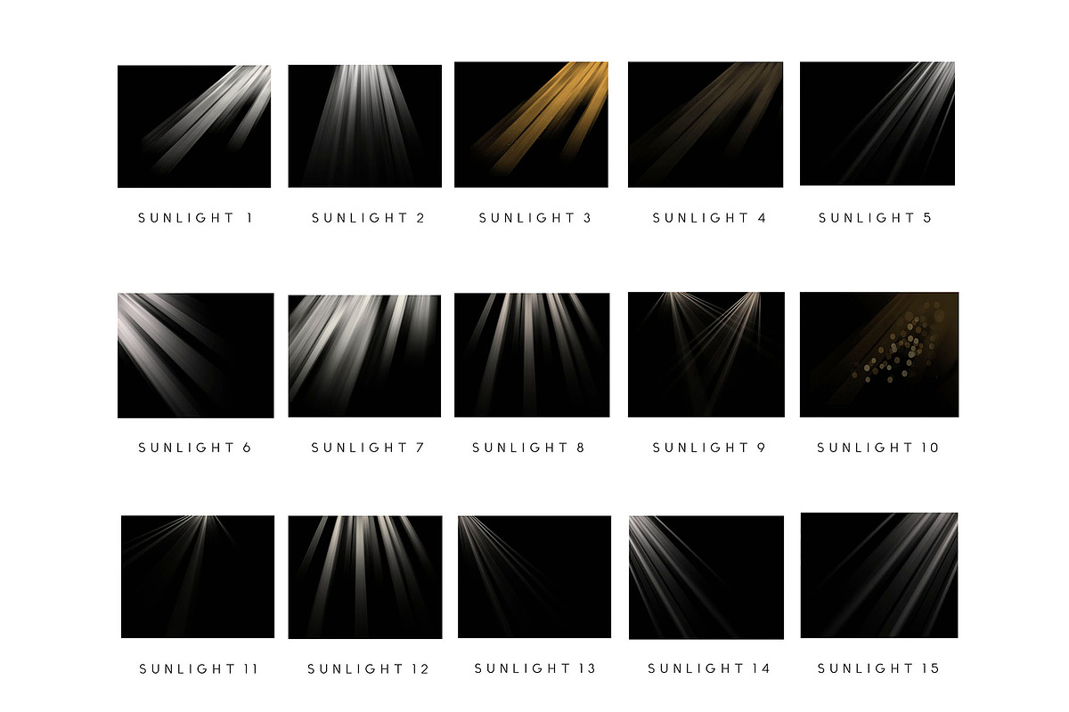 Sunlight Photoshop Overlays preview 7