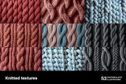 Knitted - 53 images, a Texture Illustration by Handmadefont (Thumbnail 4 of 12)