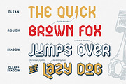 BROSTER Fonts + BONUS, a Sans Serif Font by Aksa & Nusa Co. (Thumbnail 6 of 7)