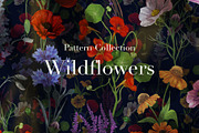 Wildflowers Seamless Pattern, a Pattern Graphic by Yana Dobrik (Thumbnail 1 of 11)