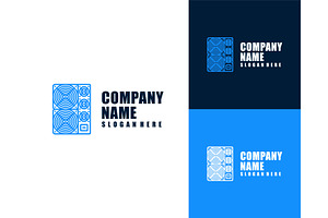 Asic Miner CPU Icon Logo, a Branding & Logo Template by ika trisiana