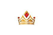 20 Logo Crown Templates Bundle, a Branding & Logo Template by Friendesigns (Thumbnail 7 of 21)