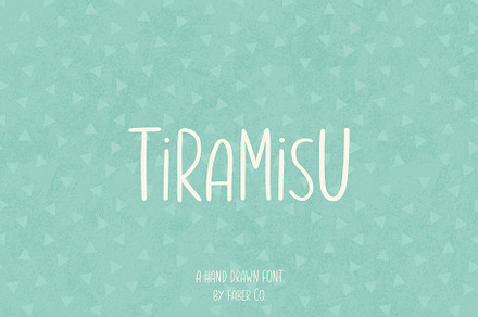 Tiramisu | Handwritten Font