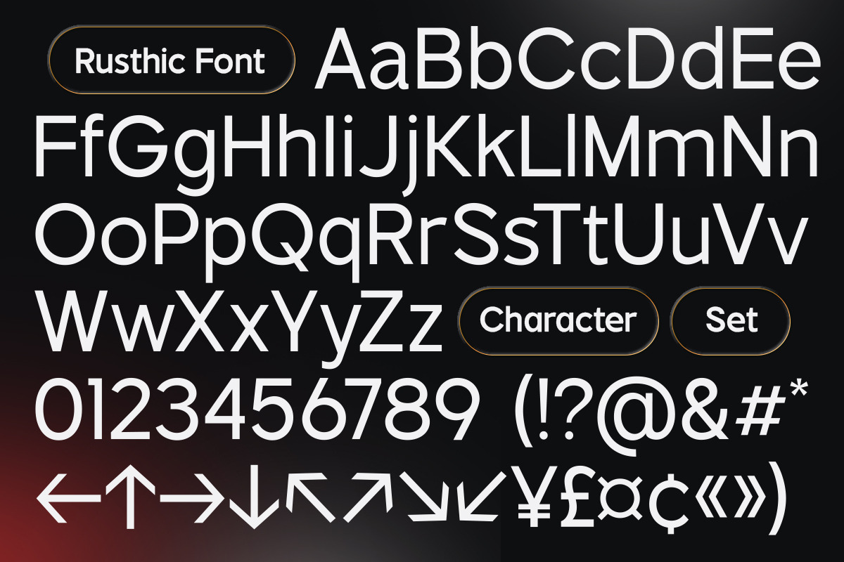 TT Rustic Grotesque Sans, a Sans Serif Font by truetype (Photo 14 of 15)