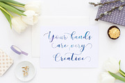 Mottona Script Font, a Script Font by Barland Design (Thumbnail 9 of 9)