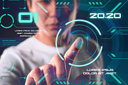 Rigel Canopus Futuristic Font, a Symbol Font by UICreative (Thumbnail 4 of 5)