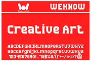 Be Happy font, a Font by weknow (Thumbnail 6 of 6)