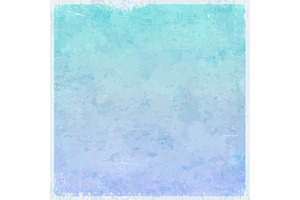 Winter Ice Themed Grungy Background