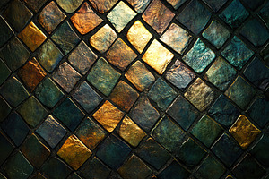 Little pieces of colorful mosaics, a Wallpaper Photo by AlyaAnd