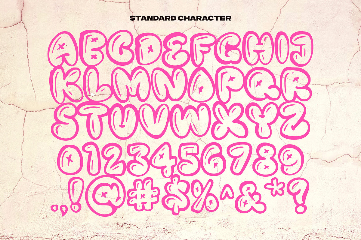 Boldrush, a Symbol Font by Ditatype (Photo 9 of 11)