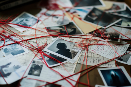 Detective's investigation board, a Wallpaper Photo by Pavel_design