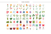 Spring clipart & patterns + Canva, a Seasonal Illustration by Valerie (Thumbnail 6 of 12)