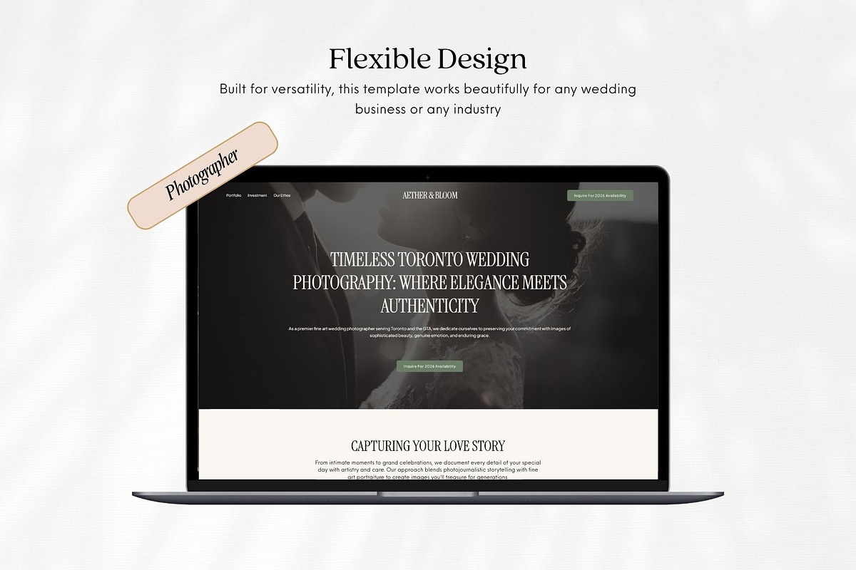 Squarespace Bakery Template, a Squarespace Template by Pretty Boss Designs (Photo 7 of 8)