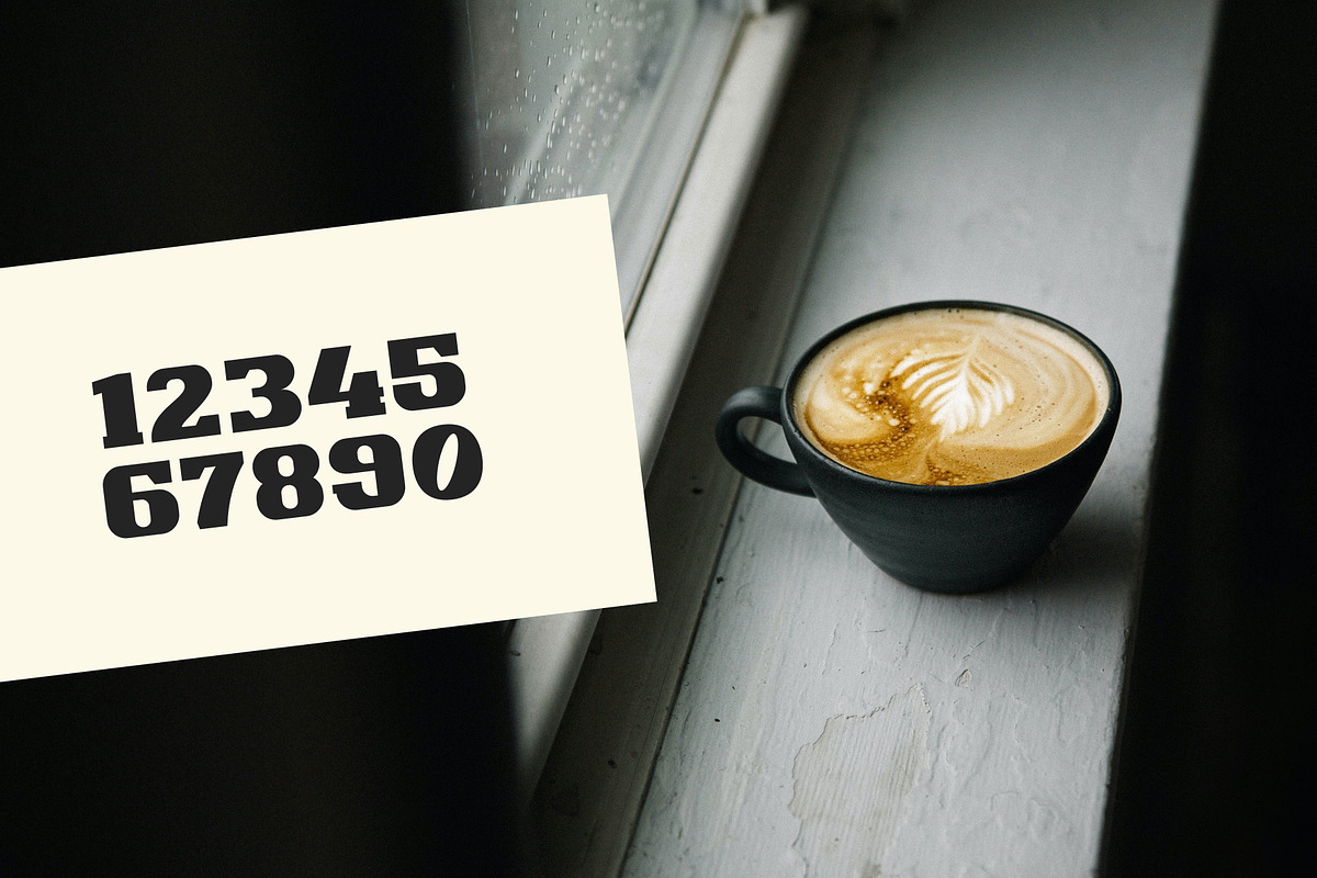 Kilda Roast | Slab Serif Font, a Slab Serif Font by Glyph44 (Photo 9 of 11)