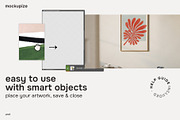 5x7 Bedroom Frame Mockup Natural, a Household Mockup by mockupize (Thumbnail 3 of 7)