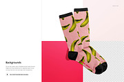 Socks Mockup Set, a Packaging Mockup by Creatsy (Thumbnail 8 of 11)