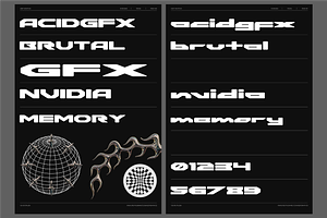 THREADS FONT Y2K BRUTALISM ACID GFX