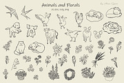 Cottagecore Spring. Hand-Drawn Art., a Seasonal Illustration by Designwork (Thumbnail 3 of 10)