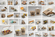 BUNDLE: Paper Packaging Mockup, a Cups & Container Mockup by INCDesign (Thumbnail 4 of 18)