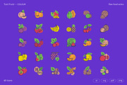 Tutti Frutti / food icons, an Outline Icon by Elisabetta Calabritto (Thumbnail 6 of 6)