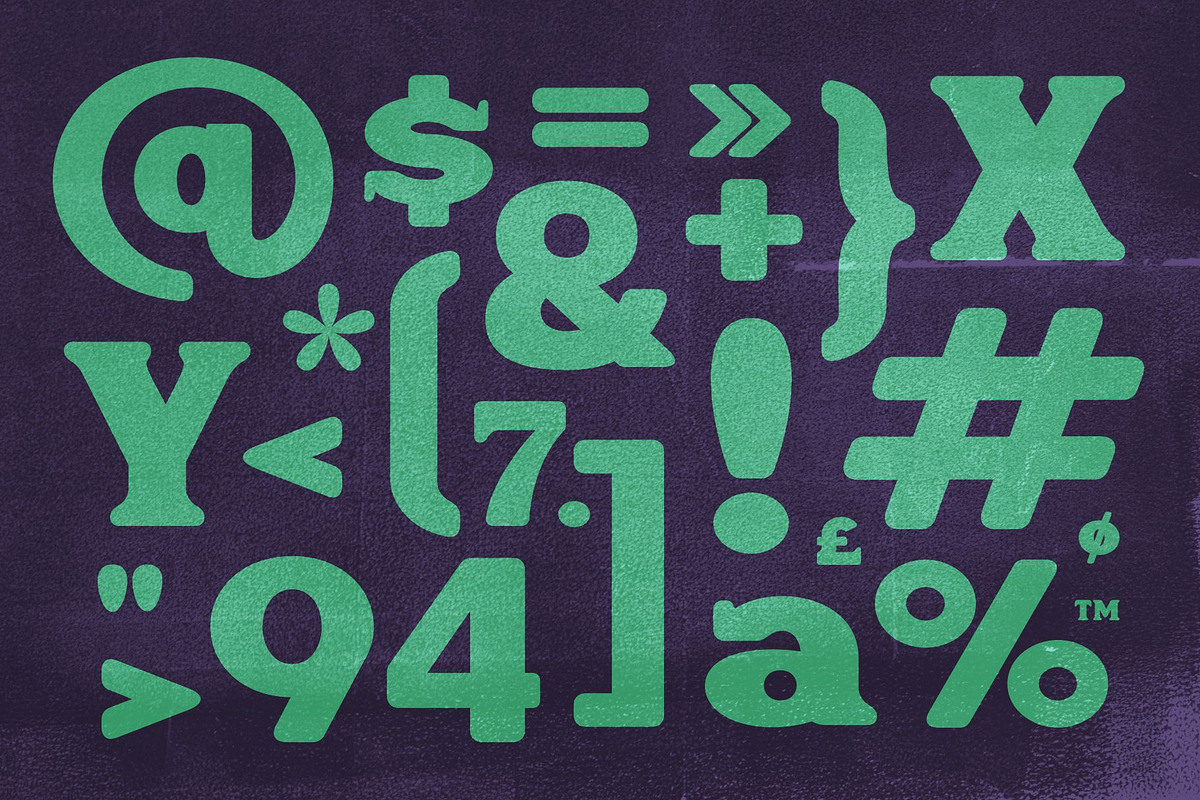 Pesolima - Bold Display Font, a Slab Serif Font by takoliko (Photo 3 of 11)