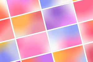 Colorful Grainy Gradient Textures PS